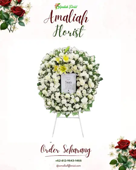 Krans Bunga Duka Tedunan